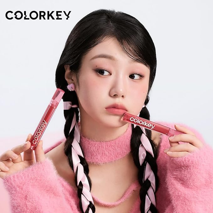 COLORKEY Airy Velvet Lip Tint, Matte Finishs, Longwear Rich Lip Colors, non-sticky, Creamy Soft Texture, Waterproof Lip Stain, Matte hydration, non-drying. Velvety finish (P251 Dream Pink, 3g)