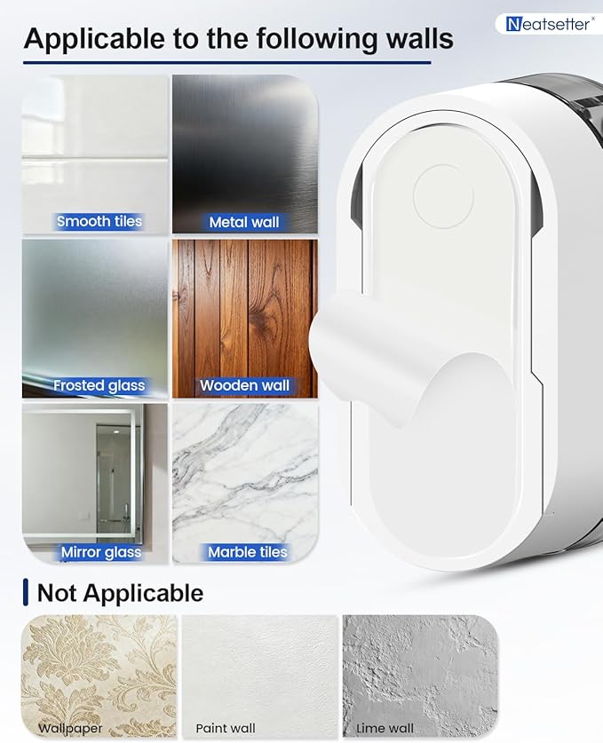 Toothbrush Holder with Auto-Close Cover – Waterproof, Dust-Proof Tooth Brush Hanger Rack for Electric Toothbrushes, 3-Pack No Drill Wall-Mounted Toothbrushes Organizer - Grey