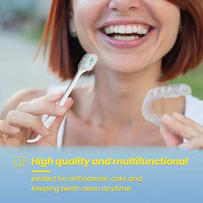 Pinkart Mini Disposable Toothbrushes with Toothpaste, Pre-Pasted Travel Toothbrush with 2 Mint Beads, Individually Wrapped Single-Use Toothbrush for On-The-Go & Travel (24 Count)