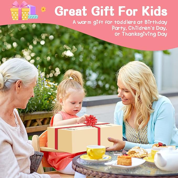 Toddler Step Stool,2 Step Stools for Kids with Anti-Slip Surface and Rubber Bottom, Kids Step Stool Poop Stool for Toilet Potty Training, Bathroom, Kitchen(Include 2 Ducks)