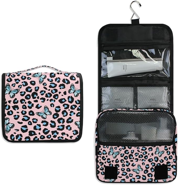 senya Hanging Travel Toiletry Bag Kit Makeup Case Cosmetics Organizer for Men Women