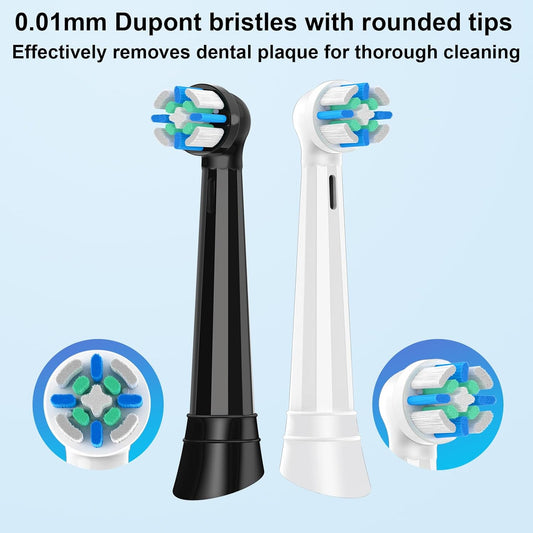 Toothbrush Replacement Heads for IO 2/3/4/5/6/7/8/9/10 Series Electric Toothbrush,Replacement Brush Heads Compatible with Oral B,8 Count