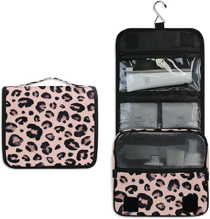 senya Hanging Travel Toiletry Bag Kit Makeup Case Cosmetics Organizer for Men Women