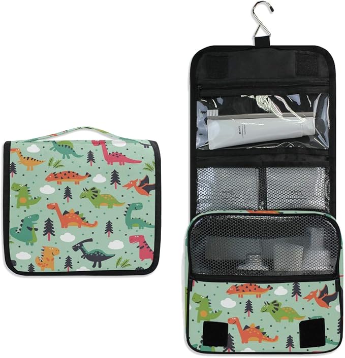 senya Hanging Travel Toiletry Bag Kit Makeup Case Cosmetics Organizer for Men Women