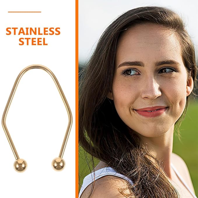 2pcs Dimple Makers - Dimple Trainer for Cheeks,Smile Trainer Facial Exerciser, for The Face Easy to Wear and Develop Natural Dimples, Gold