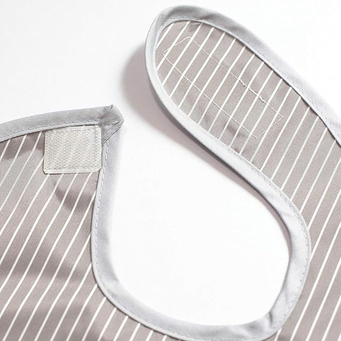 Full Coverage Waterproof Feeding Bib for Toddlers – Extra Long Apron Bib for Mealtime, Self-Feeding, High Chairn