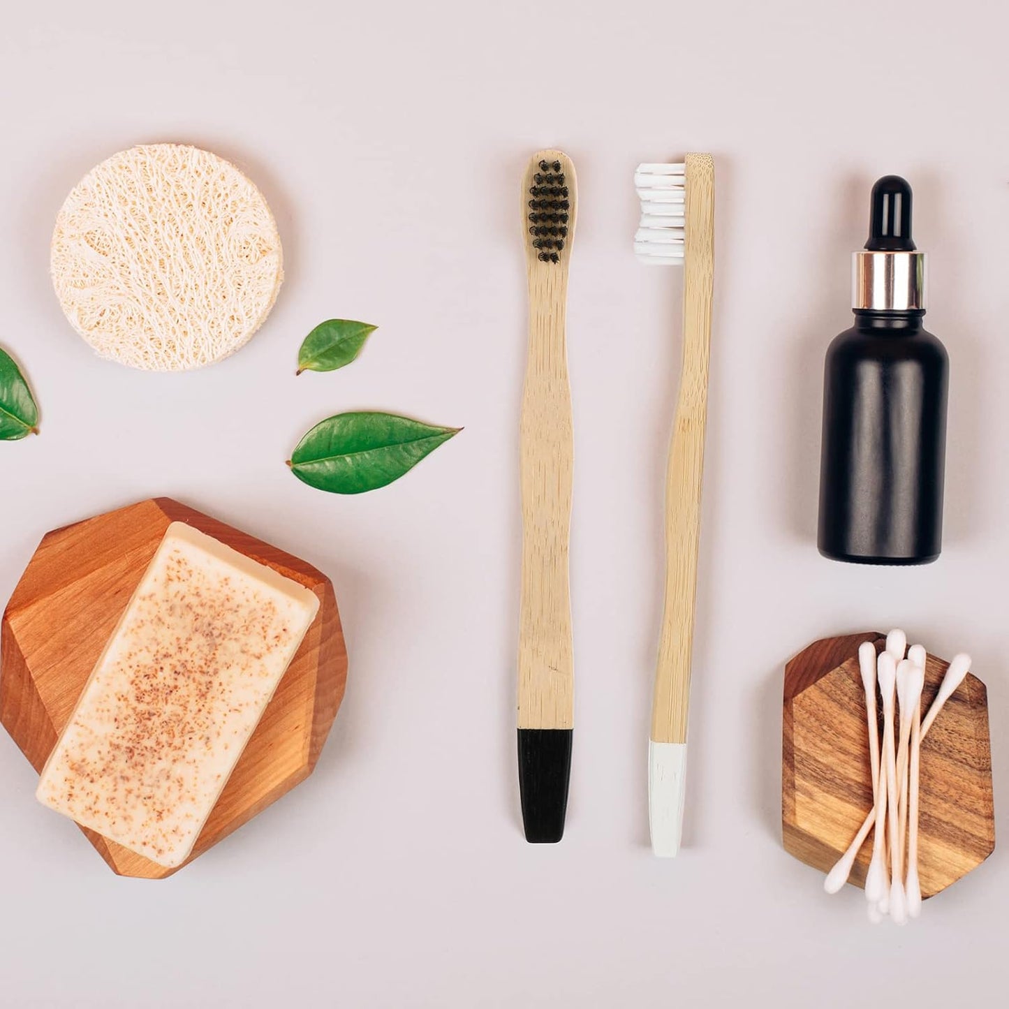 Estune 24 Pcs Kids Bamboo Toothbrushes Soft Bristle Individually Wrapped Toddler Toothbrush Manual Travel Tooth Brushes for Kids Children Adults School Travel Teeth Oral Supplies 5.7 Inch