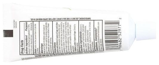 365 by Whole Foods Market, Travel Size Toothpaste Fluoride, 3 Ounce