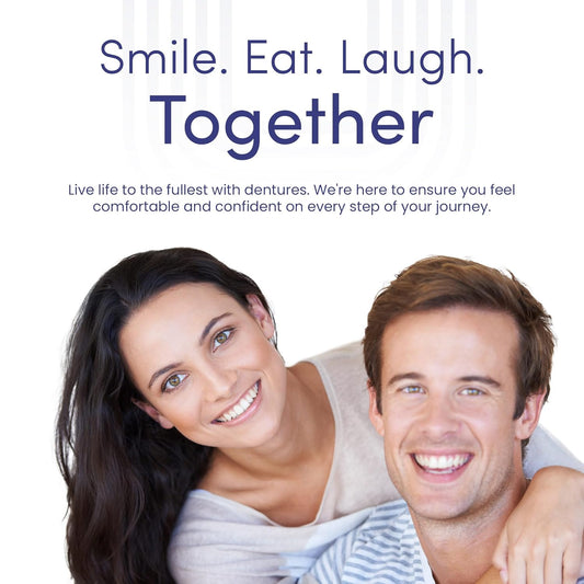 Denttach Gold Denture Adhesive, Petroleum Free Olive Oil Based Premium Denture Adhesive Cream for Full and Partial Dentures, All Day Secure Hold Denture Glue, Zinc Free, 2.4 Ounce (Pack of 2)