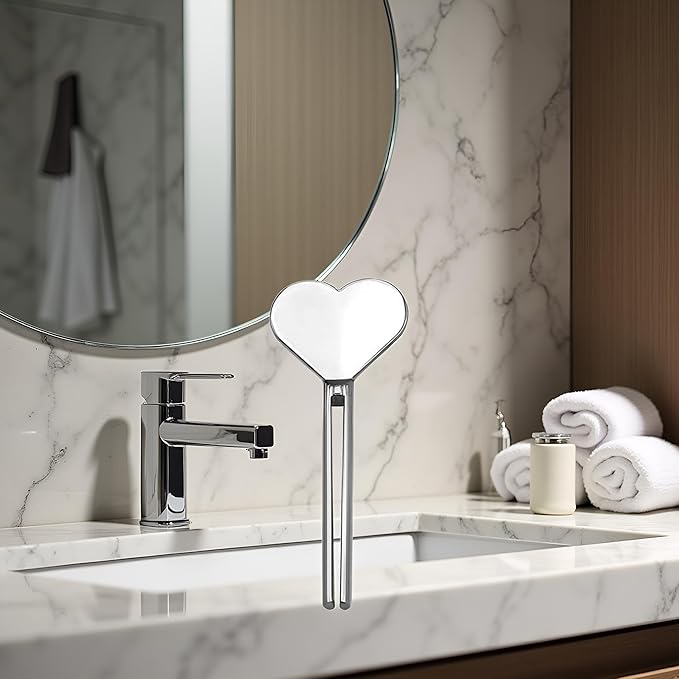 Cordate Metal Manual Toothpaste Squeezer Stainless Steel Dispenser Tube Squeezer Hand Cream Tube Key Roller Set Bathroom Accessorie Daily Living Tube Squeezing Aids