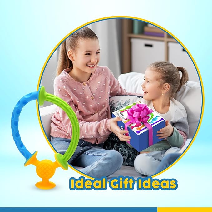 Silicone Suction Cup Toys - 20 Pcs Sensory Bath Toys for Baby Toddlers