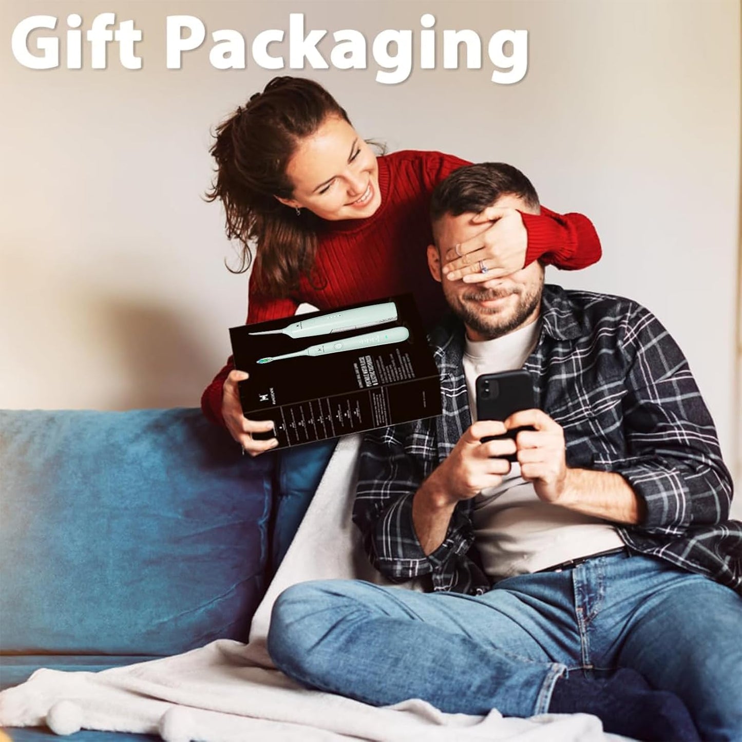 2-1 Oral Clean Kit- Water Dental flosser & Electric Toothbrush Combo- Brushing & Flossing- for Teeth Cleaning and Gum Health (Light Green)