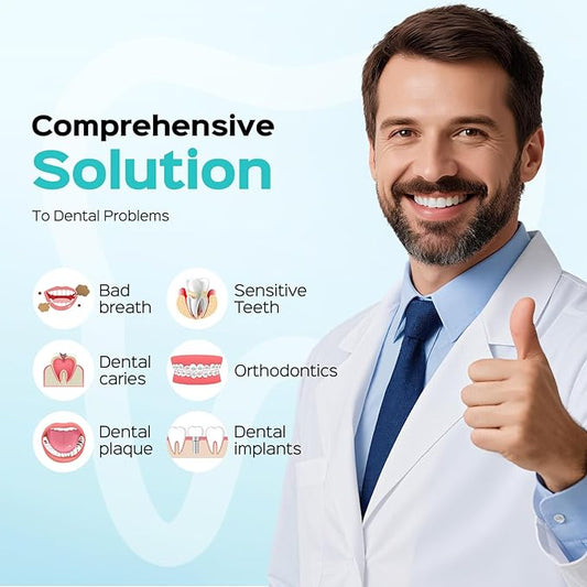 COSLUS Excellent Water Flosser for Teeth Cleaning: 12 Pressure Settings & 2 Modes for Orthodontic, Braces, Sensitive - Patented Storage, 5 Jet Tips and 600ML Tank for Family, Home Use, Black, E2