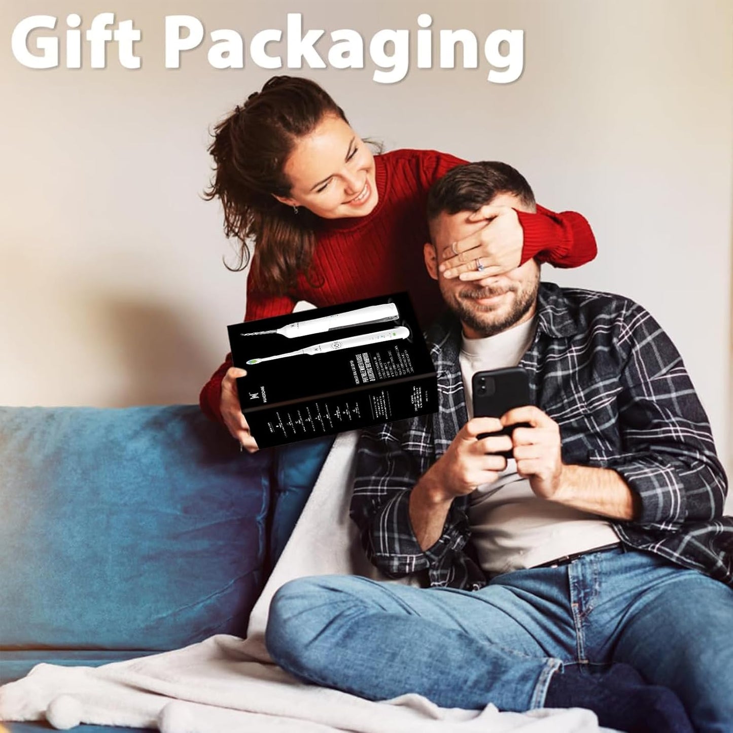 2-1 Oral Clean Kit- Water Dental flosser & Electric Toothbrush Combo- Brushing & Flossing- for Teeth Cleaning and Gum Health (White)