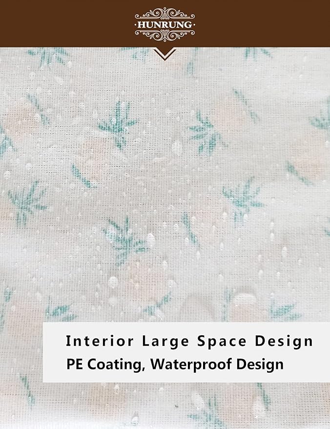 HUNRUNG Rectangle Storage Basket Cute Canvas Organizer Bin for Pet/Children Toys, Books, Clothes Perfect for Rooms/Playroom(Rectangle Pineapple)