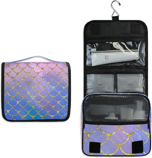 senya Hanging Travel Toiletry Bag Kit Makeup Case Cosmetics Organizer for Men Women
