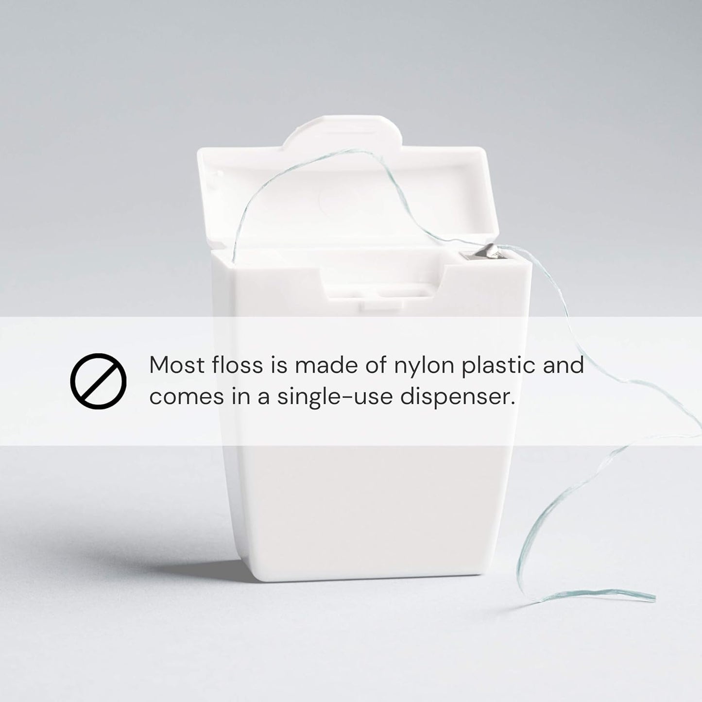 Biodegradable Silk Floss Refill - Earth Friendly, Unflavored, Plastic-Free, Zero-Waste, for Refillable Floss Dispenser, 66 yd (30 m / 33 yd x 2 Spools)