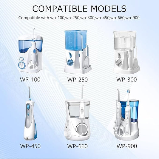 Tongue Scraper Attachment Replacement Compatible with Waterpik Water Flosser, Tongue Cleaner Tip Replacement for Waterpik Flosser, Oral irrigator Tongue Cleaner Tips, 3 PCS