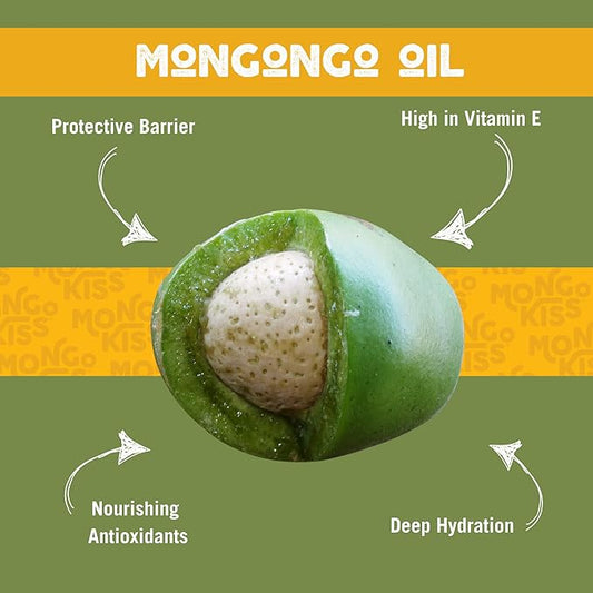 LIP BALM Mongo Kiss 6-Pack (6 tubes) Vanilla Honey by Eco Lips 100% Organic Beeswax & Cocoa Butter Lip Care with Organic Mongongo Oil - Soothe & Moisturize Dry and Cracked Lips - Made in USA