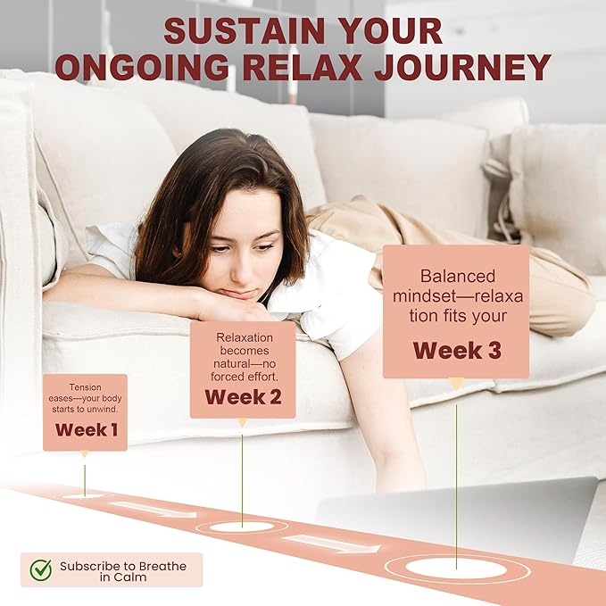 Relax Herbal Diffuser for Breathing in Calm丨De-Stress Blend with Ashwagandha, Maca Root, Saffron, Chamomile and Peppermint - Natural Ingredients, 600 Uses