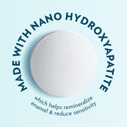 Toothpaste Tablets – Strawberry Kiwi | Nano Hydroxyapatite Toothpaste Tablets Chewable | Fluoride Free l 90 Tabs