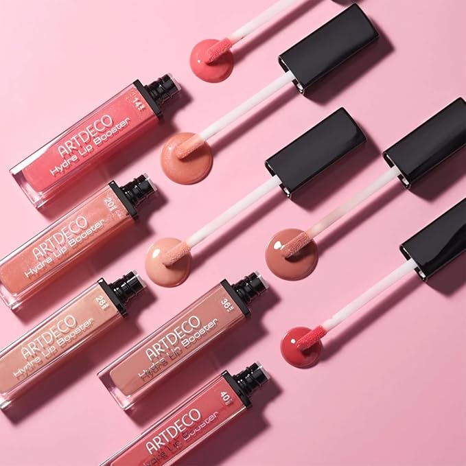 ARTDECO Hydra Lip Booster - Translucent Rose - Hydrating Lip Gloss with Boosting Effect - Hint of Color & Beautiful Shine - Non-Sticky Finish - Lip Care - Lip Oil - Makeup - Hyaluron - 0.21 Fl Oz