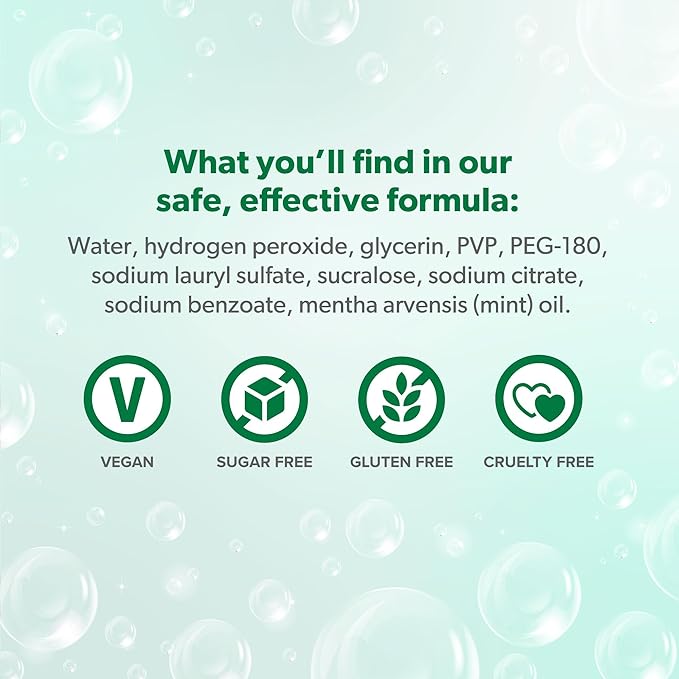 EverSmile FreshDent Denture and Partial Denture Cleaner + Teeth Whitening Spray and Foam– Travel Size Alternative to Cleaning Tablets That Eliminates Bacteria and Fights Bad Breath – 50ml + 10ml (2pk)