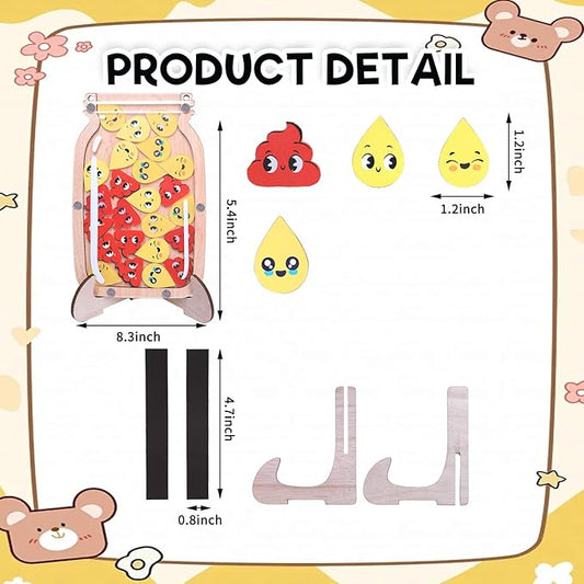 GdosRuth Classroom Reward Jar Magnetic Reward Jars for Kids Behavior Reward Chart for Kids Positive Behavior Jar Potty Training