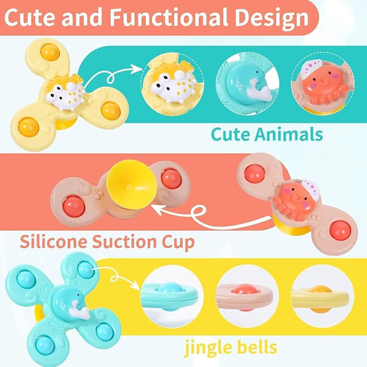 Bath Toys Toddlers(37PCS) Duck Slide Bath Toy Track with 3 Rotating Suction Cups Toys,Bath Toys for Kids Ages 4-8 , DIY Bathtub Time Birthday Gifts for Toddler Kids 3+ Years Old