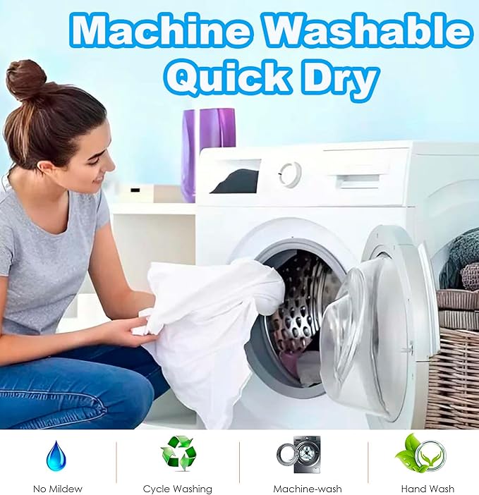 2 x Bath Toy Net, Kids Bath Tub Toy Holder Basket, Corner Mesh Bag, Baby Bathtub Storage Organizer, Large Bathroom Bucket, Toddler Shower Caddy Hanging Bin with 6 Suction Cups, 4 Adhesive Wall Hooks