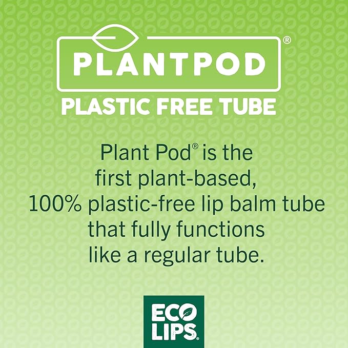 Eco Lips Classic Sport Broad Spectrum Sunscreen Lip Balm 6-Pack - Made in USA (Classic Vanilla SPF 30)