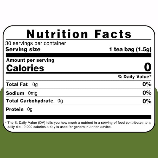 TEARELAE - Wormwood Tea Bags, 30 Count - Premium Natural Wormwood Herb - Non-GMO - Caffeine-free - Support Healthy Digestion