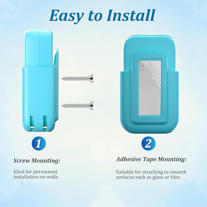 Timer for Kids Brushing: 2 Minutes Teeth Brush 20 Seconds Hand Washing 5 Min Toilet 15 Min Shower, Time Management Tool for Children - Blue