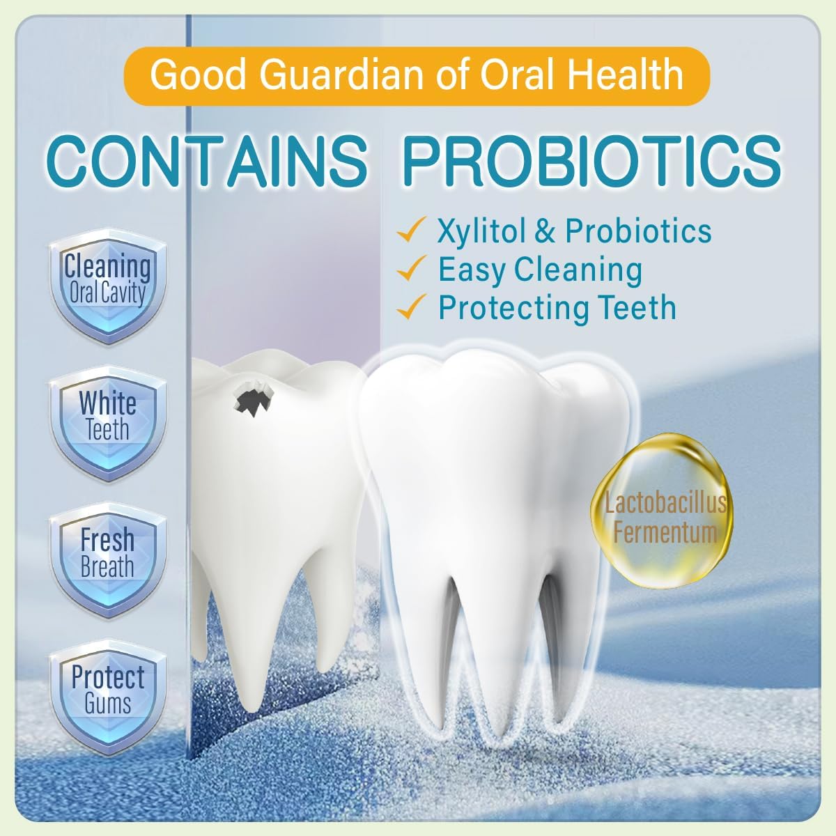 Kids Oral Spray, Toddler Toothpaste Helper for Cavity Prevention and Fresh Breath, Children Anticavity with Fluoride Free for Newborn to Preschoolers, Kid's Mouth Spray (1)