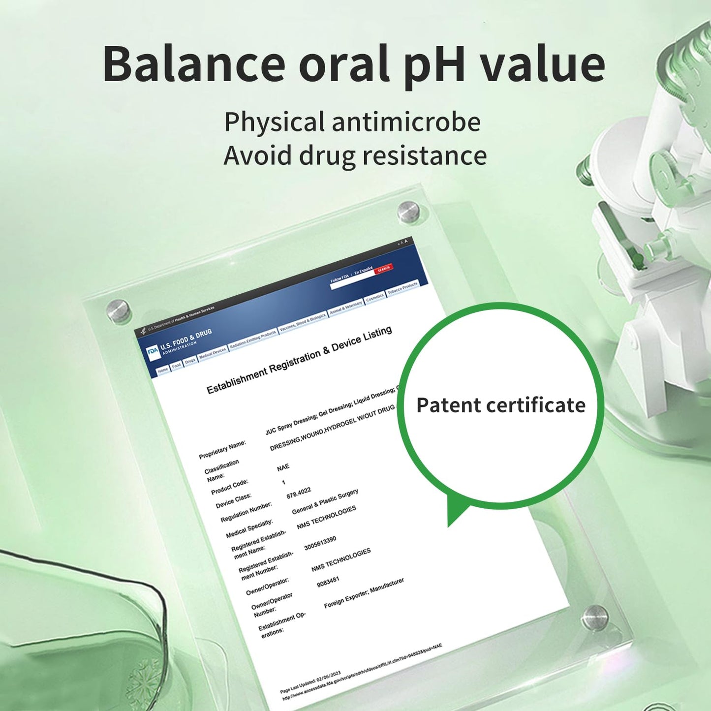 3 Count Mint Breath Spray Mouth Spray Breath Freshener Oral Care for All Ages 0.33OZ (10ML) Cool Mint Flavor