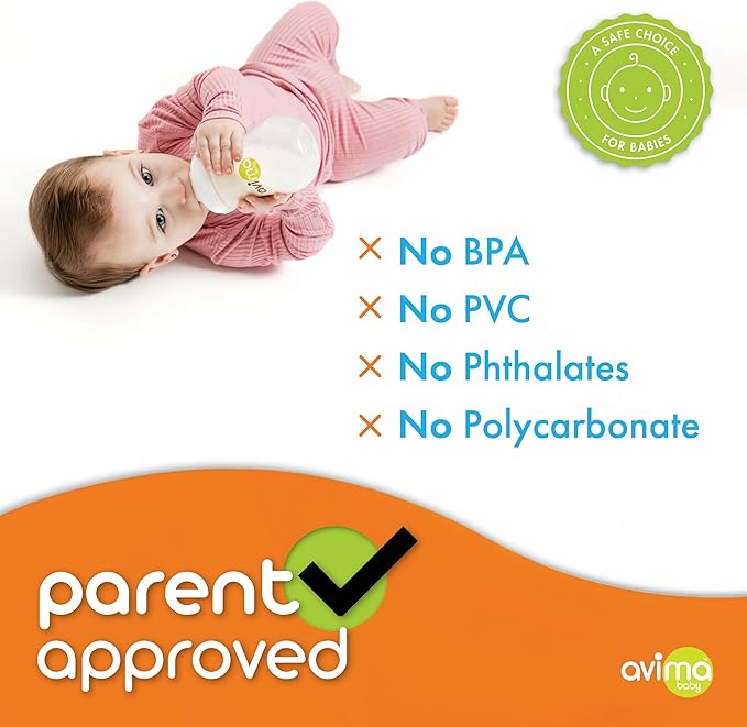 Avima Spill Proof Sippy Cups for Toddlers 1-3 Years - Bite Resistant & BPA Free Training Toddler Cups for Boys & Girls, 10 Oz, 4 Pack Set - Neutral Blue