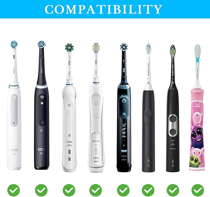 2Pack Acrylic Electric Toothbrush Holder with Diatomite Drying Stone, Bathroom Drawer Organizer with Drainage Hole for Tooth Brush, Compatible with Philips, Oral-B