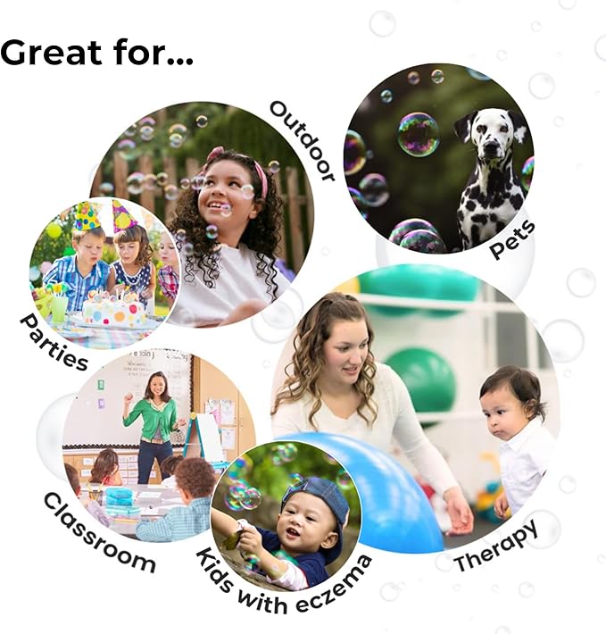 Innobaby Spike Bubble Blower with Mess Free Botanical Bubbles and Dipping Tray - Pink Color - Magic Wand Blows Oodles of Bubbles Without The Mess - Recommended for Speech, Visual & Motor Development