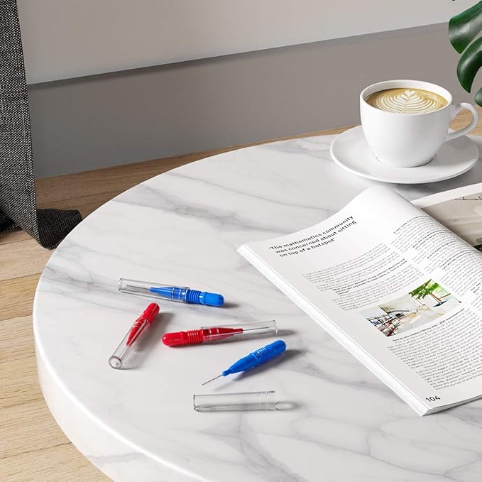 RAZOKO Interdental Brush, Flossing Head,Easy Use Tooth Cleaning Tool 176 Count (2.5mm/3mm)