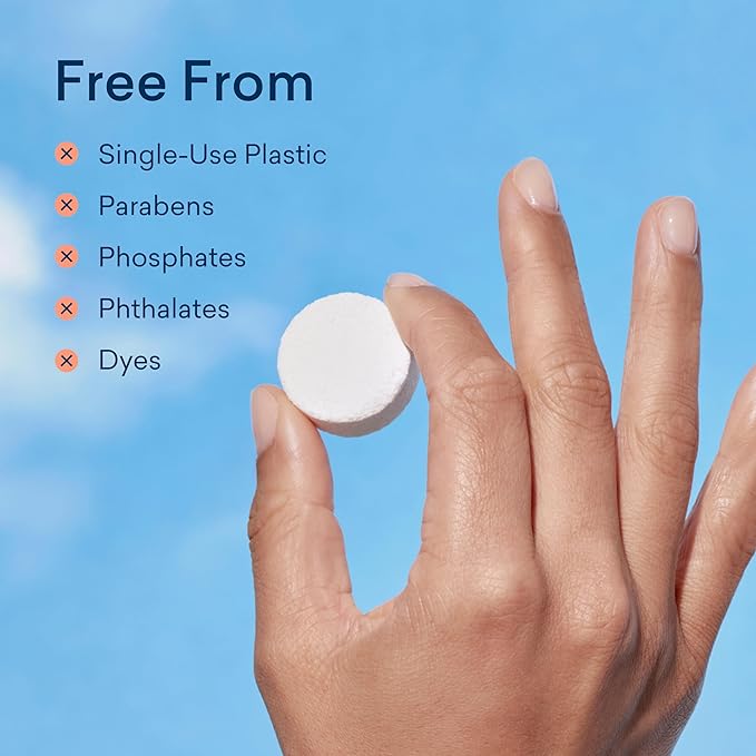 BLUELAND Foaming Hand Soap Refill Tablets, 10-Pack, Variety Pack Scents, Eco Friendly Cleaning Products, 10 x 9 Fl oz