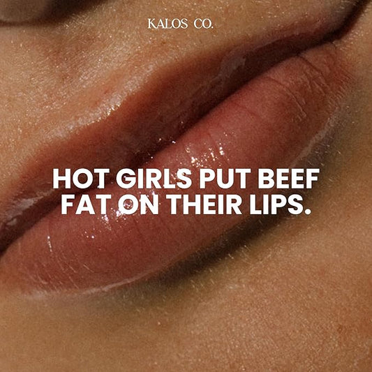 Tinted Lip Oil with Tallow & Lanolin – Hydrating Balm-Gloss Hybrid with Cherry Seed Oil & Castor Oil – Natural Mineral Pigments, Nourishing Moisture, Non-Sticky Shine (5 Shades) (Mahogany)