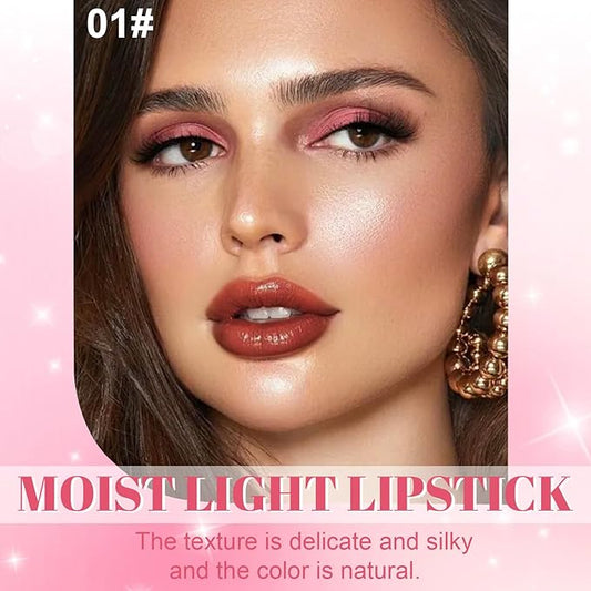 Dark Brown Honey Tinted Lip Stain Lip Balm Lip Gloss Lipstick, Sheer Hydrating Lip Stains Tint, Moisturizing Lip Color for All Skin Tones, Nourishing Lip Balm with a Hint of Natural Black Cherry