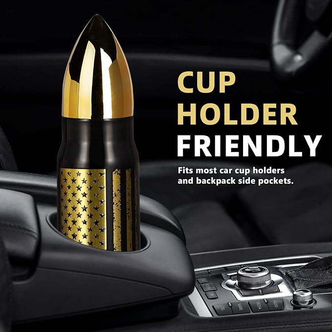 17oz Cool Tumbler Stainless Steel Gifts for Men Him Husband Dad - Unique Shaped Man Coffee Mug - Fishing Hunting Camping Christmas Birthday Gifts for Men - Stocking Stuffers White Elephant Gifts 2025