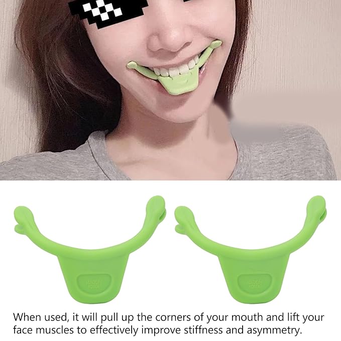 2pcs Corrector, Smile Beauty Exerciser Smile Maker Trainer, Mouth Exerciser Face Trainer Smile Beauty Maker Trainer Forming