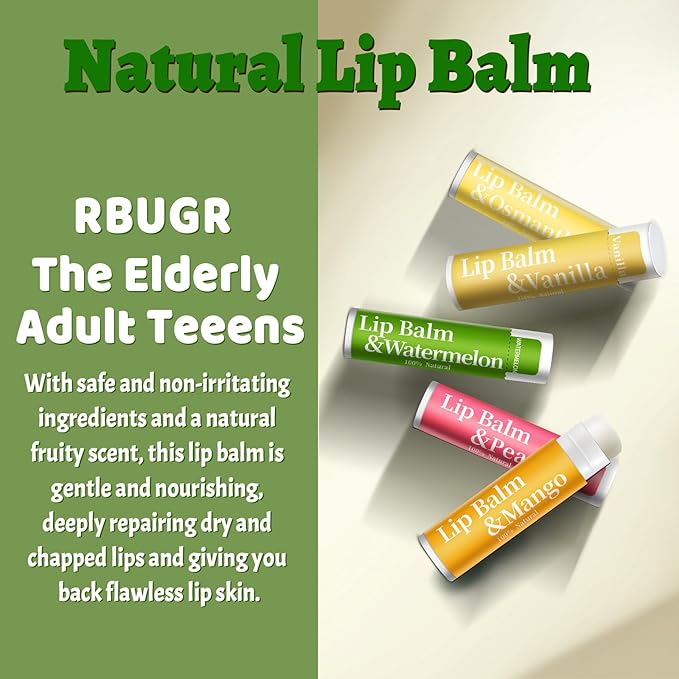 84 Pack of Lip Balm, 12 Flavored Lip Balms Natural Organic Vitamin E Lip Balms Pack for Dry Cracked Lips, Moisturising Lip Balm Bulk Gifts Stocking Stuffers Party Favors(4.2g/0.15oz)