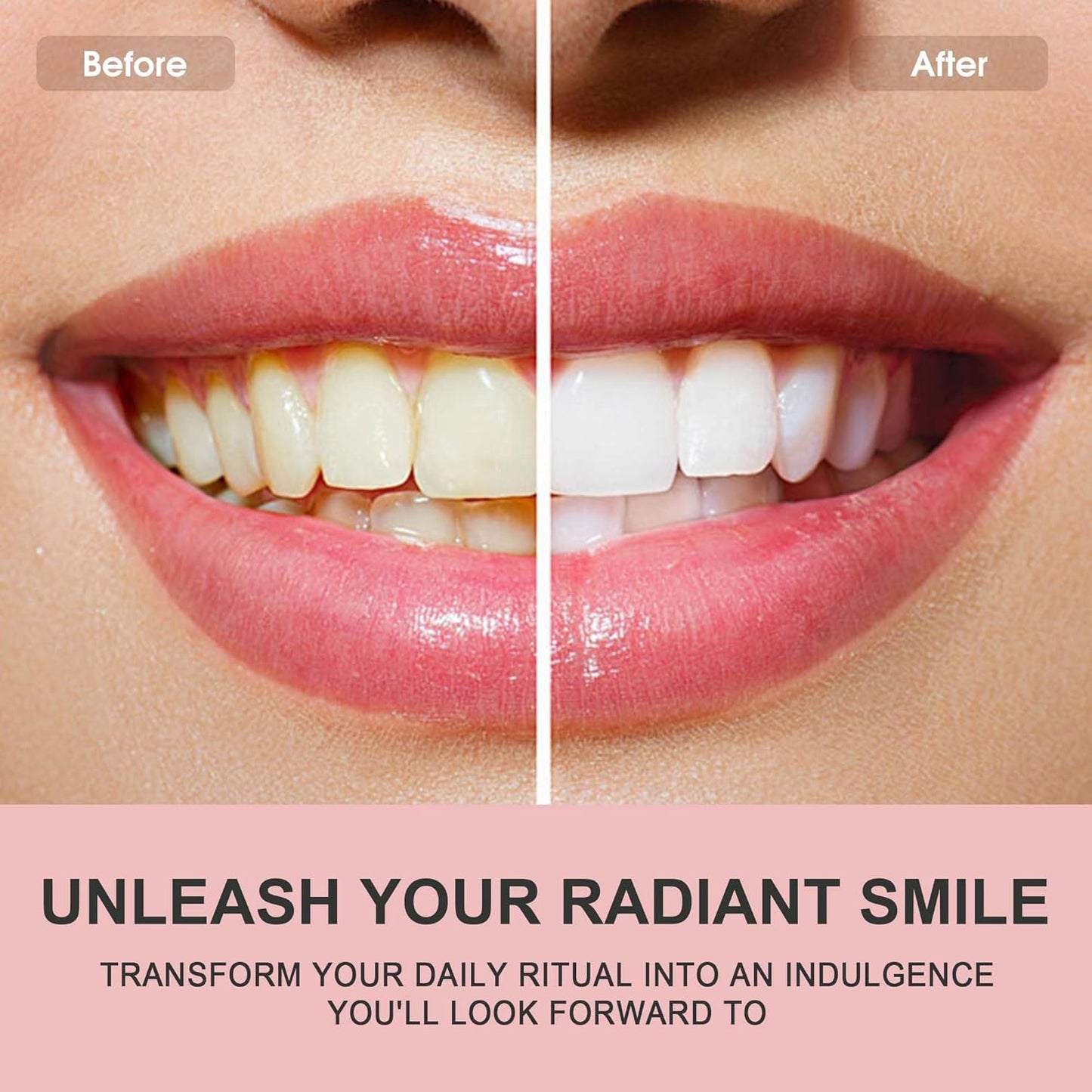 Hotluck Niacinamide Whitening Toothpaste - Brightening, Stain Removal, Freshening Breath - Deep Gentle Cleaning Tooth Paste, Boosting Gum Health, Mint & Peach 3.53oz (Pack of 2)