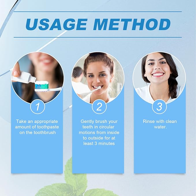 SP-8 Probiotic Ultra Whitening Toothpaste, SP8 Toothpaste Fresh Breath, Deep Cleaning Care (2PCS)