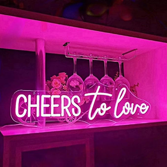 LED Neon Sign Night Light for Wall Party Décor Bedroom Room Bar Wedding Home Birthday Art Decoration Christmas with USB Chain Light modulator 5v