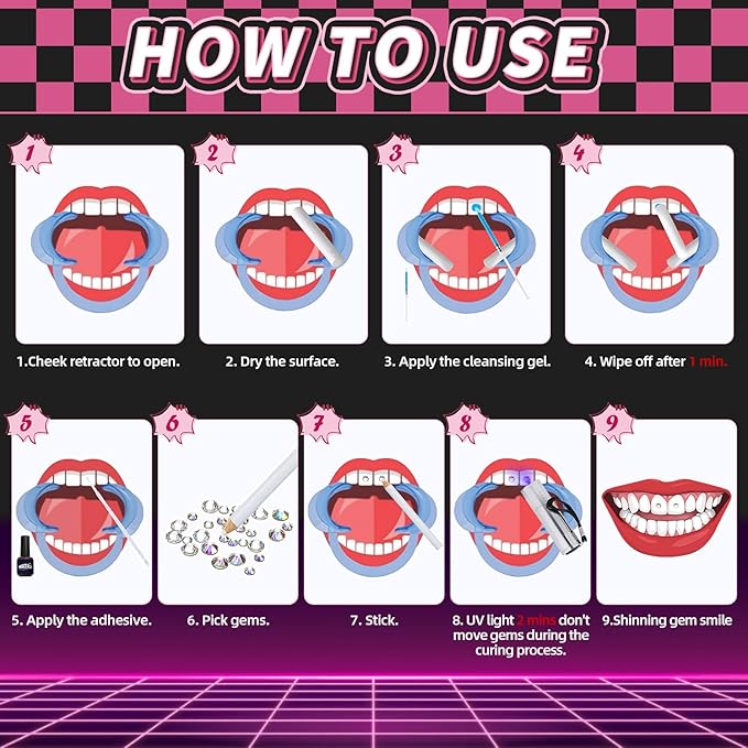 154 Letter pcs Teeth Gem Kit,Tooth Gems for DIY Crystals Teeth Jewelry Kit for Girls Gold Y2K Butterfly Love for Boys Silver (Silver)