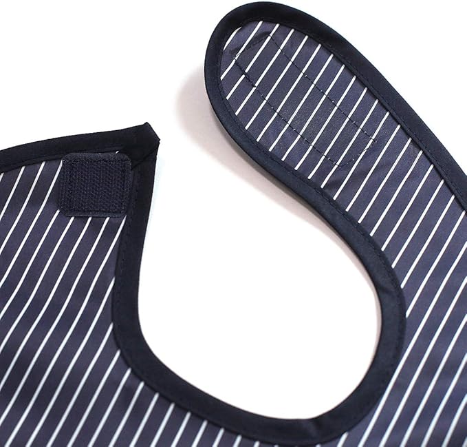 Full Coverage Waterproof Feeding Bib for Toddlers – Extra Long Apron Bib for Mealtime, Self-Feeding, High Chairn